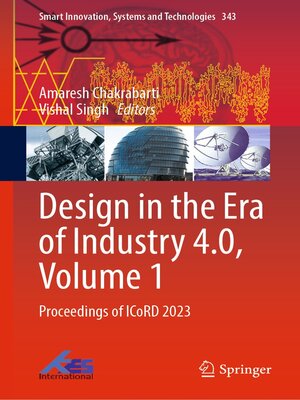 cover image of Design in the Era of Industry 4.0, Volume 1